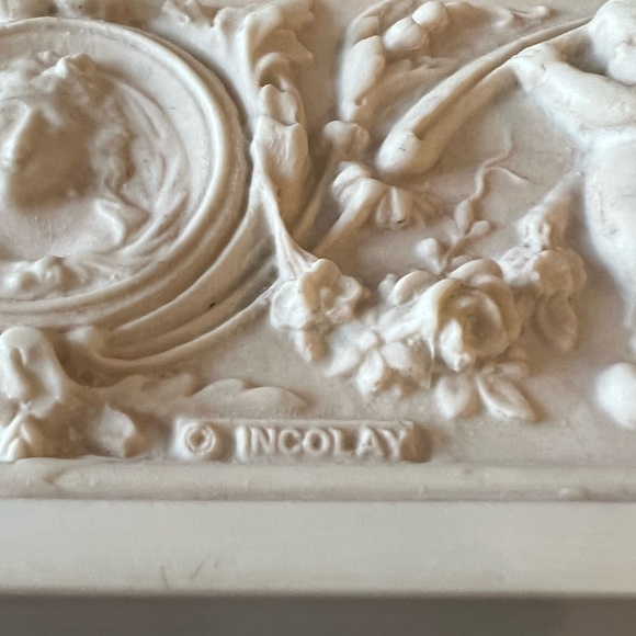 Genuine Incolay Vintage Jewelry Box Large - Picture 2 of 16